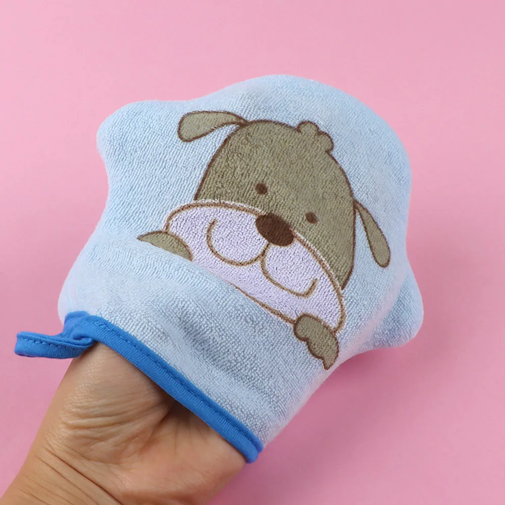 3 цвета Мультяшные супер мягкие хлопковые детские кисти для ванны и душа милые