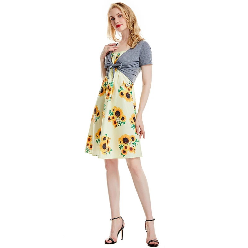 Модная серая куртка желтая юбка 2019 весеннее высококачественное ретро