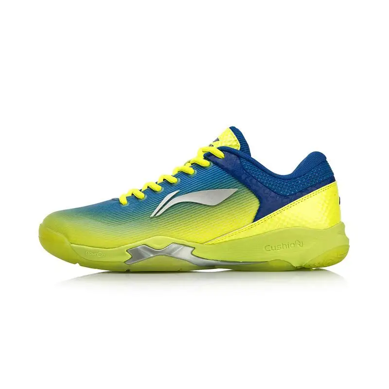 Li-Ning/Мужская профессиональная обувь для тренировок по бадминтону с подушкой, износостойкая подкладка BOUNSE+ спортивная обувь, кроссовки AYZN005 SOND18 - Цвет: AYZN005-2H