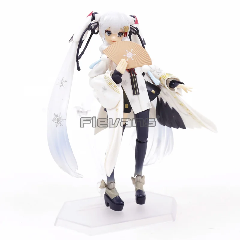 Vocaloid Hatsune Miku Figma EX-045 снег Miku кран жрица вер. ПВХ фигурка Коллекционная модель игрушки куклы