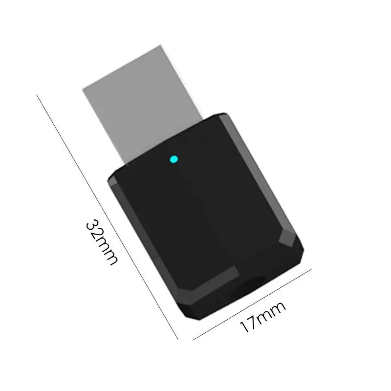 2 в 1 USB Bluetooth адаптер BT 5,0 аудио приемник для компьютера MP3-плеер ТВ передатчик Мини 3,5 мм AUX стерео беспроводной адаптер