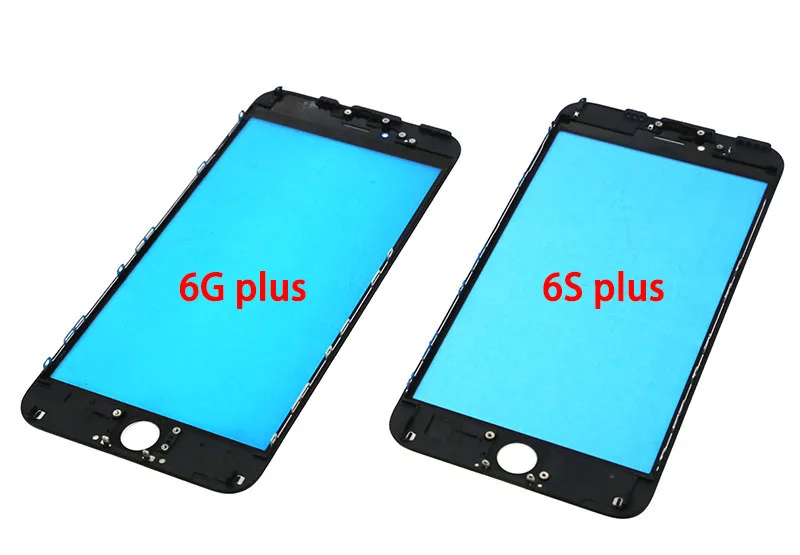 10 шт. внешнее стекло с рамкой Рамка для iPhone 8G 8P 6G 6plus 6S 7G plus 5S 5G ЖК дисплеем