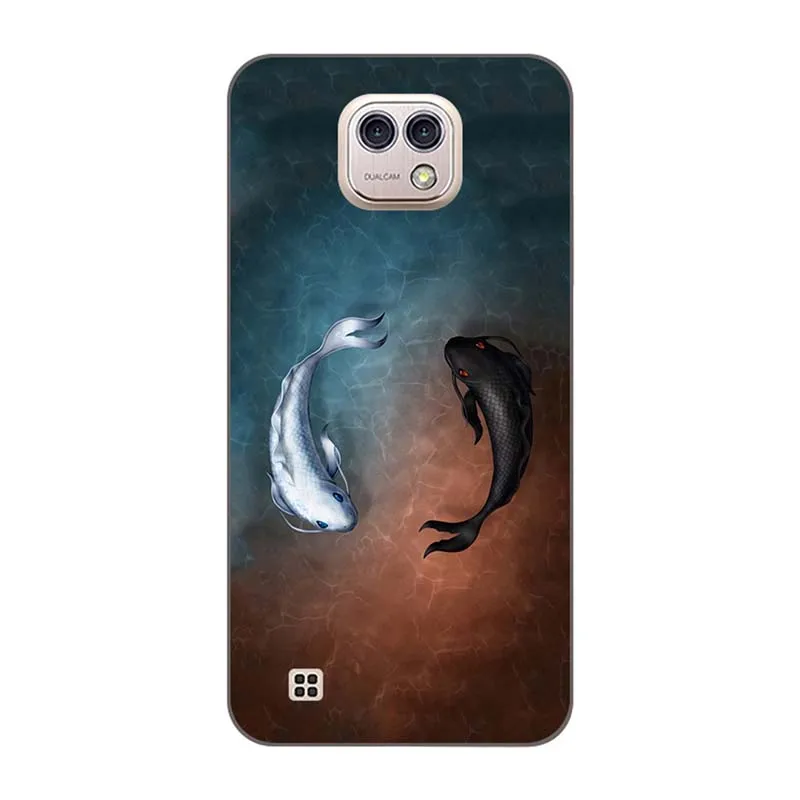 A004 Для LG X Cam чехол мягкий TPU Luck Cat корпус с рисунком для LG K580 K580DS чехол для LG X Cam K580 K580DS 5,2 дюймов чехлы для телефонов - Цвет: A004