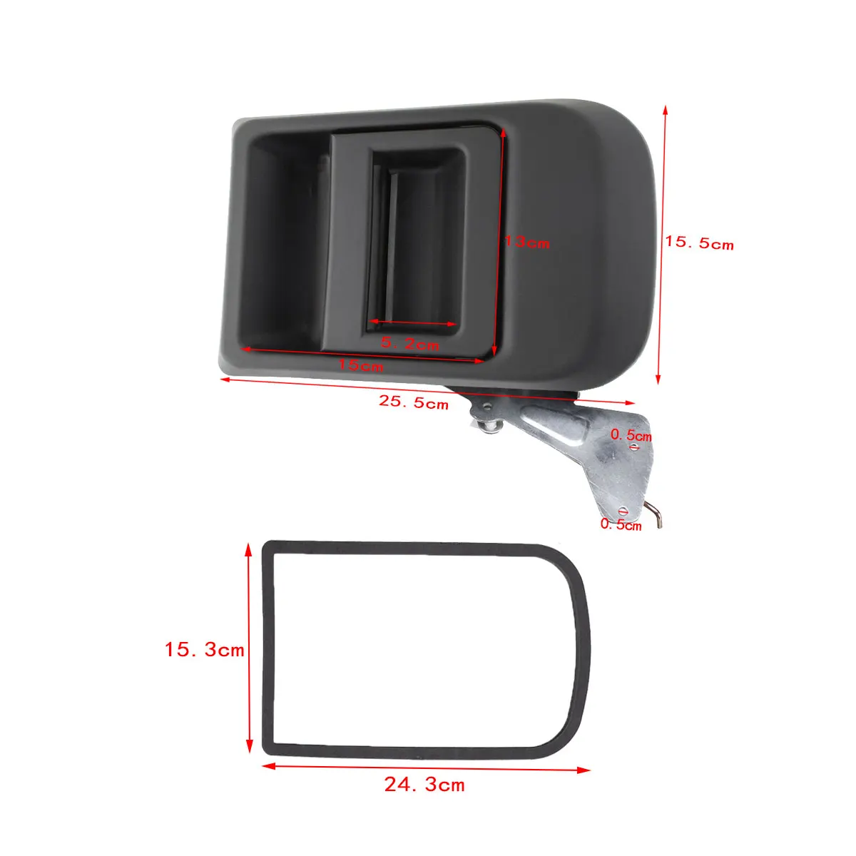 Tailgate задняя наружная дверная ручка для Iveco Day Turbo Unijet 2000-2012 504065407