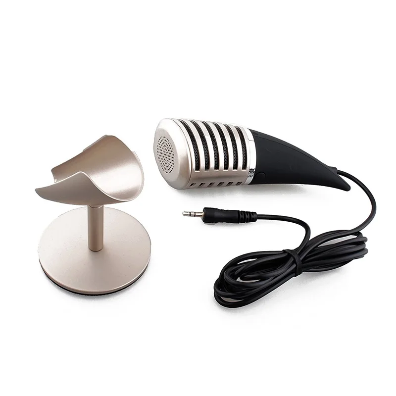 Игра уникальный 3.5 мм микрофон Динамик конденсатор PC Игры хост Живой Металл sf 700