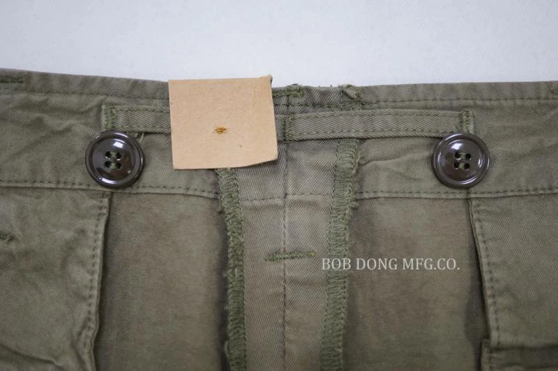 BOB DONG Repro US Army M-45 truoers винтажные мужские военные штаны оливковый натуральный