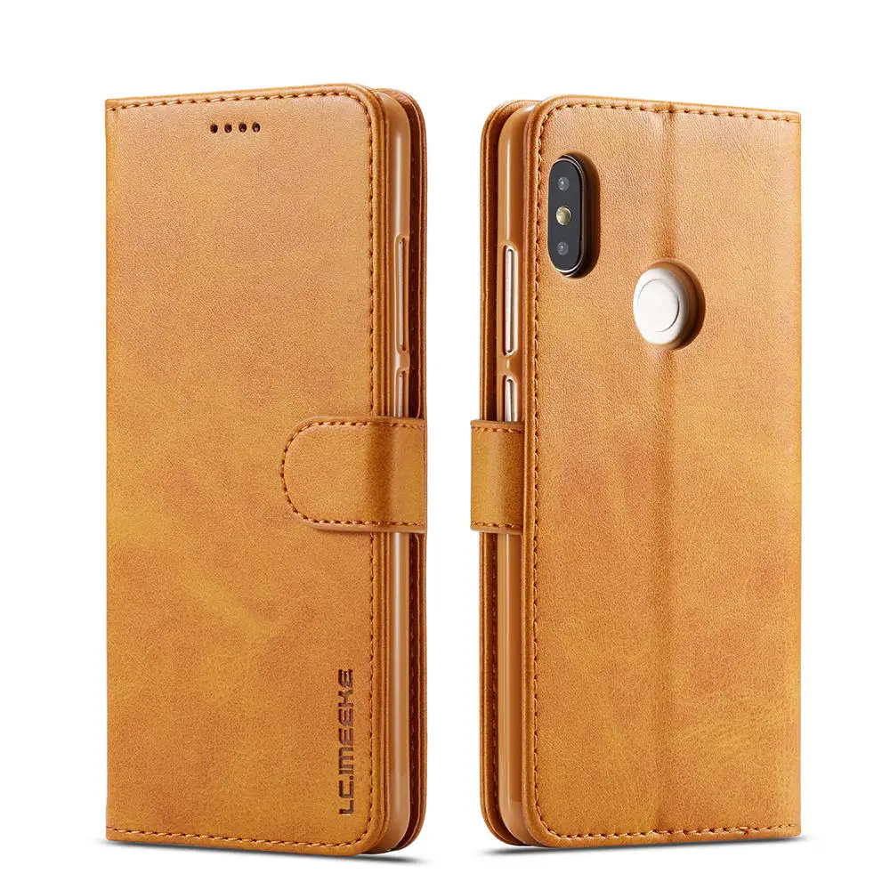 Khaki Чехол-кошелек из натуральной кожи, чехол для телефона Xiaomi Redmi 5 5A 5 Plus Note 5A Note 5, откидной противоударный роскошный защитный чехол для телефона - Цвет: Khaki