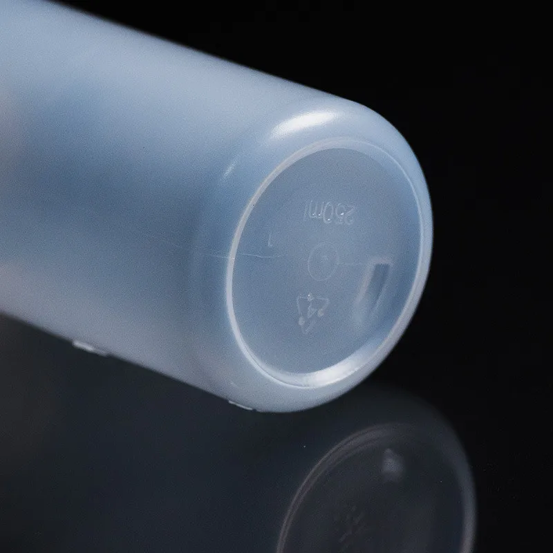 250ml Wash Clean Clear White Plastic Laboratory Wash Squeeze Bottle Transparent Container Laboratory Bottle