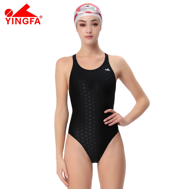 YINGFA Fina одобренный цельный тренировочный купальник для соревнований Женский