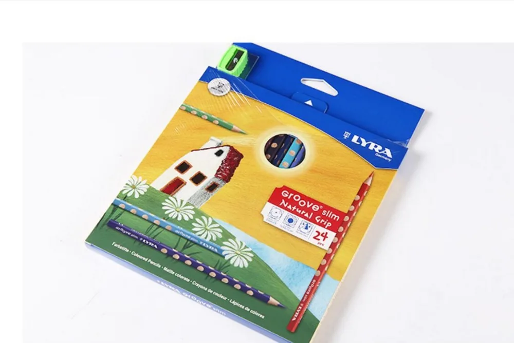 12/24/36 отверстие треугольника Цвет карандаш детского творчества карандаши для