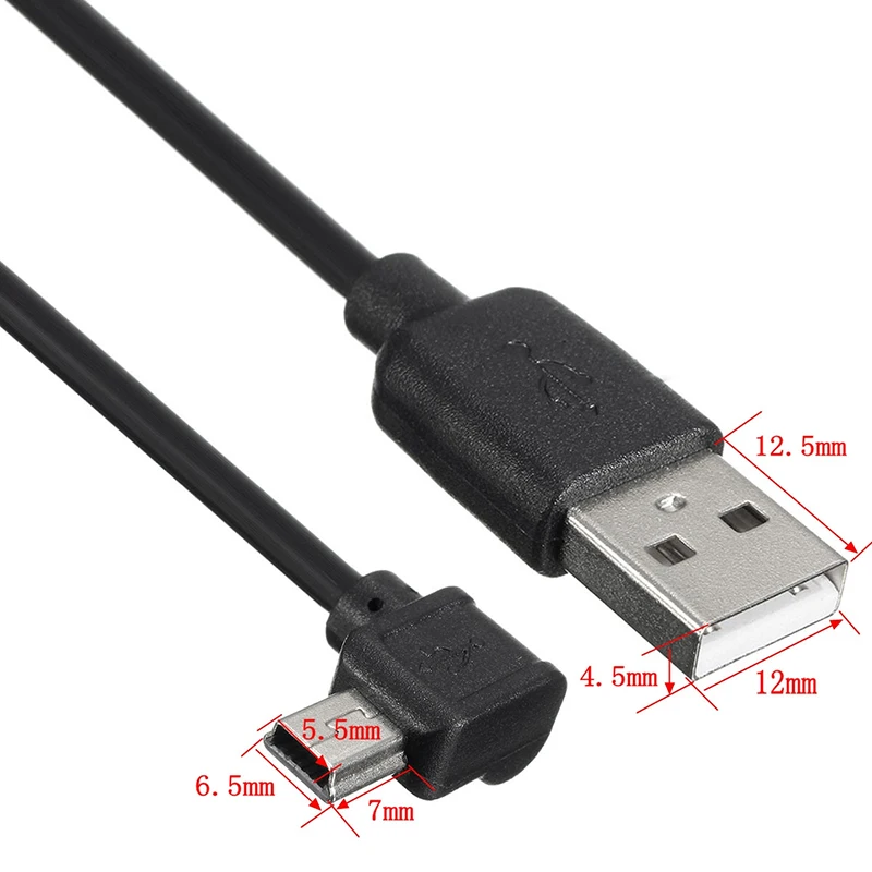 Мини USB зарядное устройство для ПК DC кабель питания синхронизации данных камеры