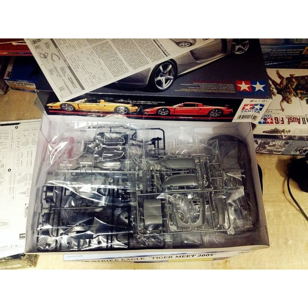 Двигатель OHS tiiya 24275 1/24 Carrera GT точно воспроизводимые весы в сборе модель автомобиля