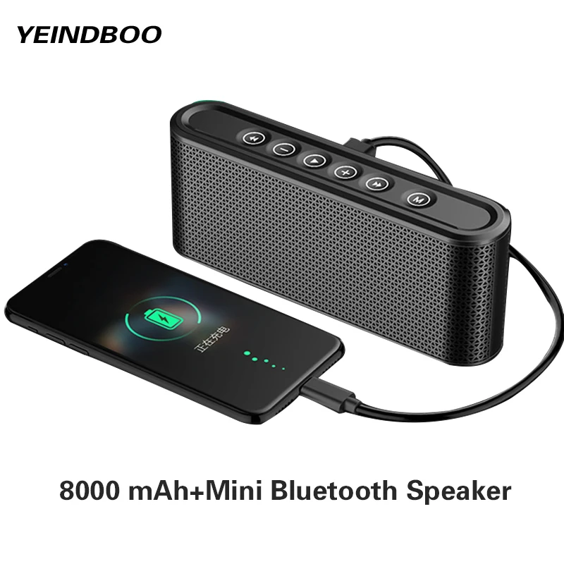 Колонка Мини Беспроводной Bluetooth Динамик TF USB FM Портативный музыку громко s ручной