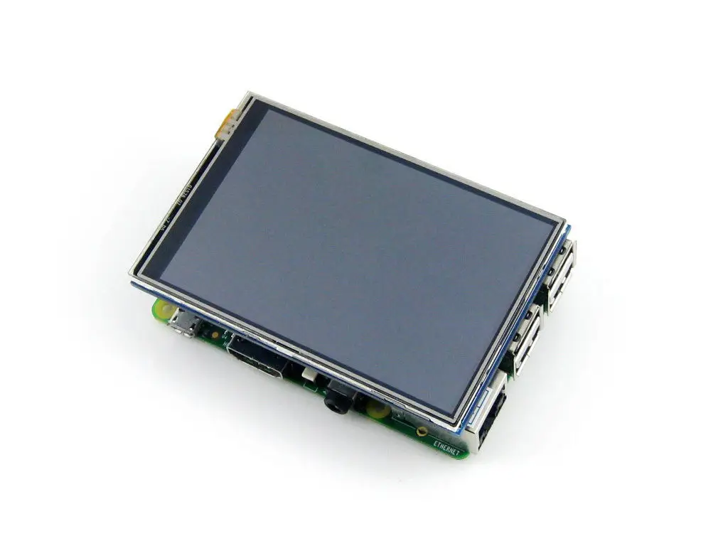 3.5&quot Raspberry Pi B B+ TFT LCD Touch Screen Display Monitor 480x320 + Case Heatsink | Электронные компоненты и