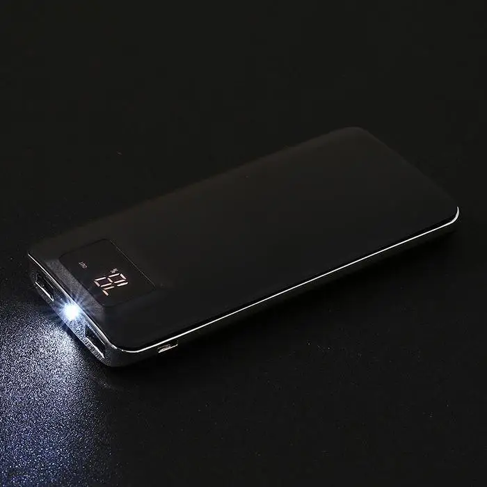 10000mah USB Power Bank External Battery LCD Portable Mobile Phone Charger Powerbank For Xiaomi MI iphone X Note 8 Samsung Ipad | Мобильные