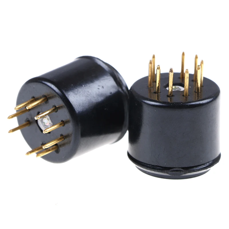 1 шт. 9 контактов бакелитовая вакуумная трубка экономичная база для 12AX7 12AU7 ECC82 ECC83 А