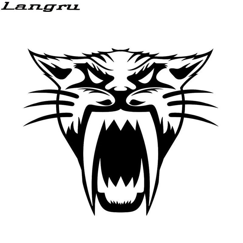 Langru автомобильный стиль Арктическая кошка забавные мультяшные украшения для