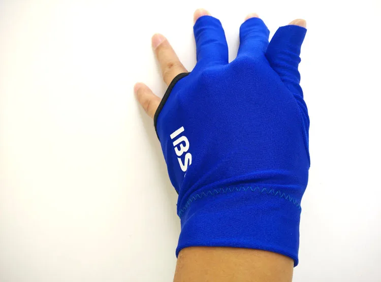 Бесплатная доставка 10 шт./лот перчатки для бильярдного бассейна IBS с тремя