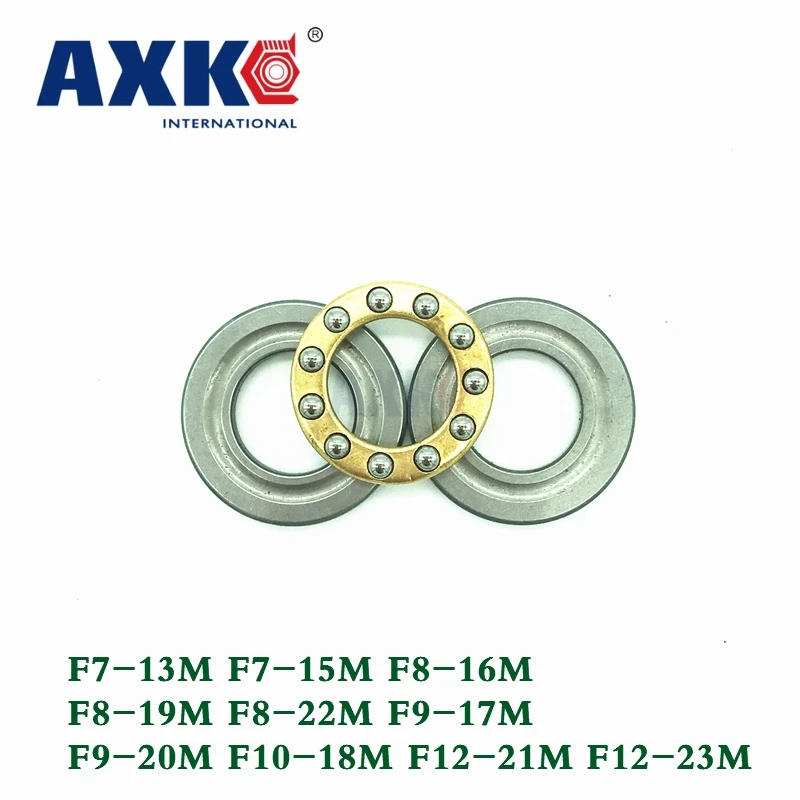 

Axk Free Shipping 10pcs F7-13m F7-15m F8-16m F8-19m F8-22m F9-17m F9-20m F10-18m F12-21m F12-23m Thrust Bearings