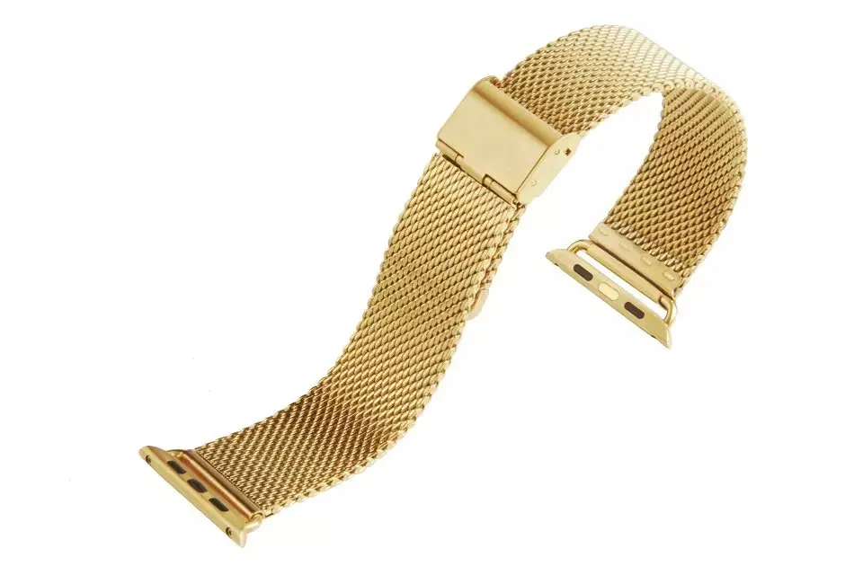 Сетчатый ремешок для часов из нержавеющей стали Apple Watch Series 3 браслет iWatch 1/2/3