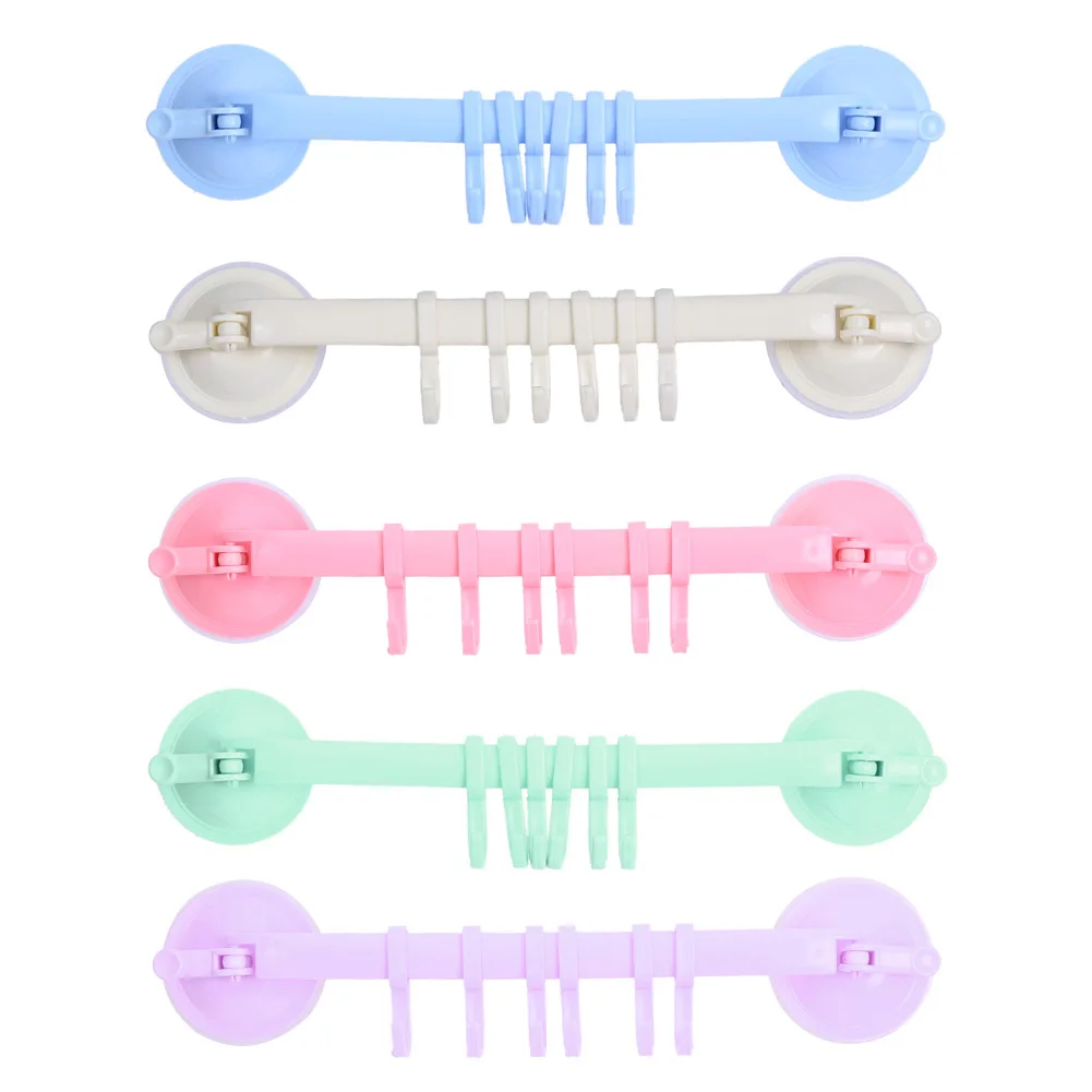 Настенная вешалка с вакуумной присоской кухонные крючки сильной настенная для