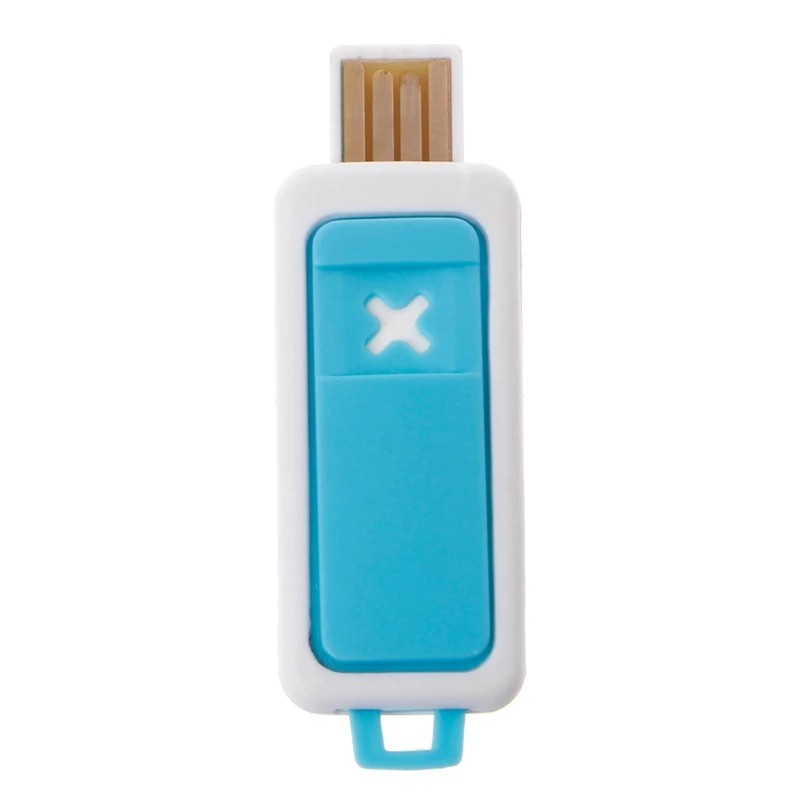 Небесно-голубой Free_on 1 шт. Портативный мини эфирное масло Арома диффузор USB увлажнитель для ароматерапии устройства - Цвет: Небесно-голубой