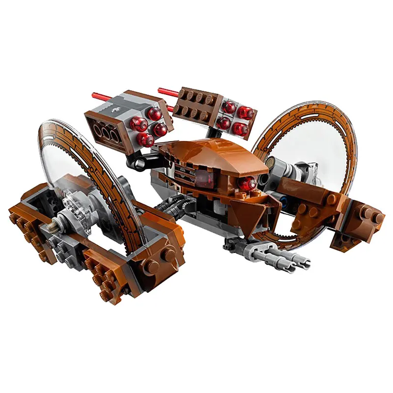 10370 Hailfire class Droid Tank Wars модель строительных блоков совместимая с 75085 игрушками для
