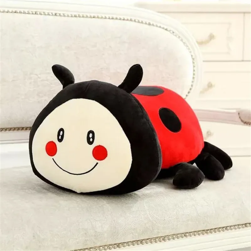 Kawaii Мультфильм Божья коровка Мягкие плюшевые игрушки кукла милые животные