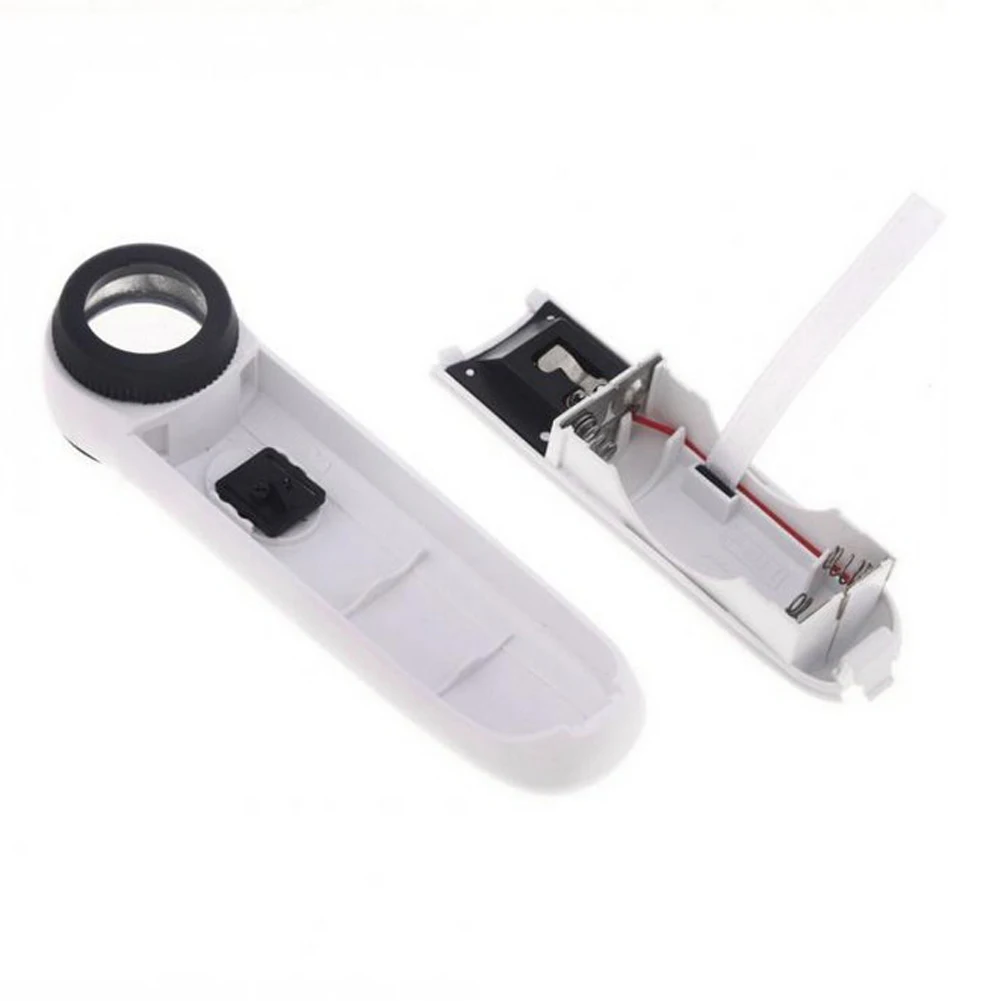 Ручное увеличительное стекло AAA 40x лупа для ювелирных изделий коллекционеров с 2