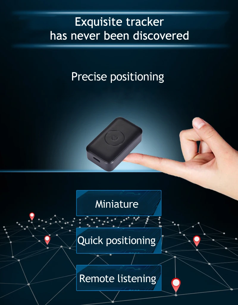SilverStrong мини gps трекер gps/A gps/LBS микро gps трекер на велосипед мотор Дети старые мужчины GSM gps локатор Мини трекер