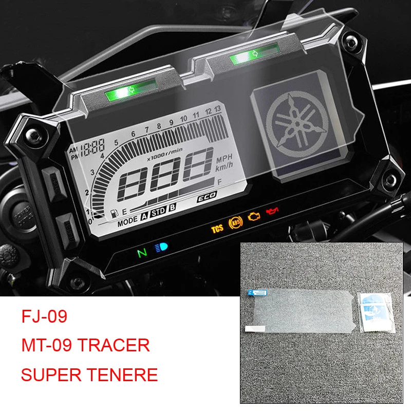 

For Yamaha MT-09 / FJ-09 / SUPER TENERE Cluster Scratch Protection Speedometer Film Screen Protector