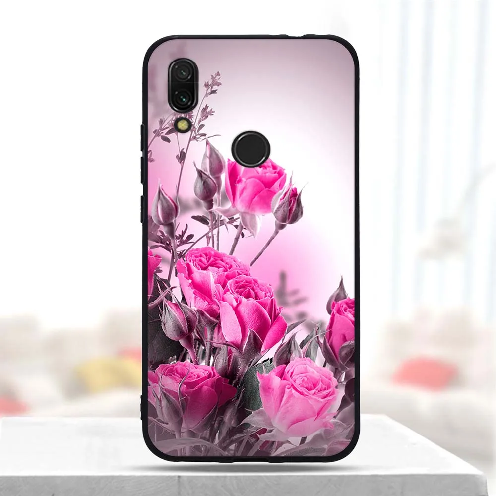 16 Чехол для телефона Xiaomi Redmi 7, мягкий силиконовый чехол из ТПУ с милым рисунком кота для Xiaomi Redmi 7, чехол для Xiomi Redmi 7, чехол - Цвет: 16