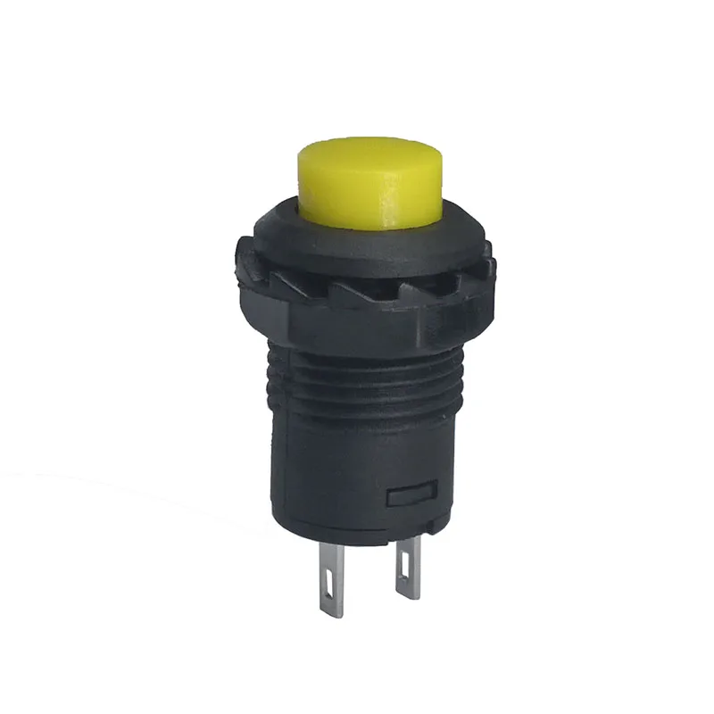10 шт./лот DS 428/228 12 мм 2 Pin 250 в 227 A самоблокирующийся кнопочный переключатель кнопка