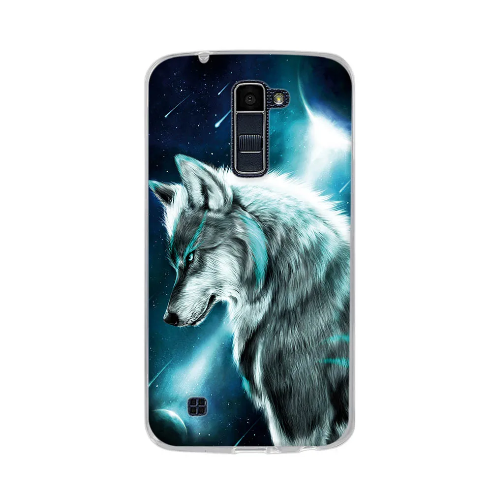 Чехол для LG K10 K420N K430DS чехол задней панели 5 3 дюйма защитный с рисунком чехлы