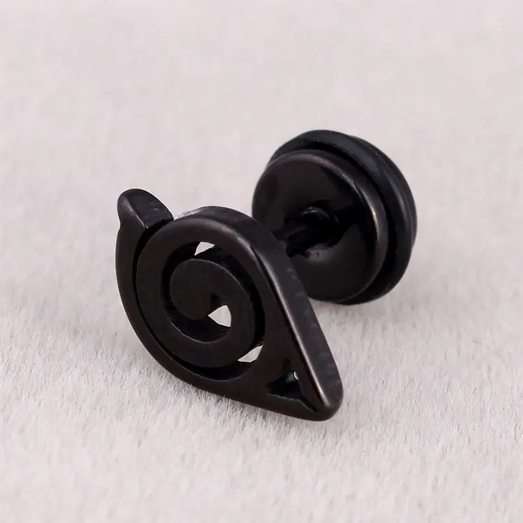 YOUREM One Piece Мода мультфильм Наруто серьги стержня для женщин мужчин