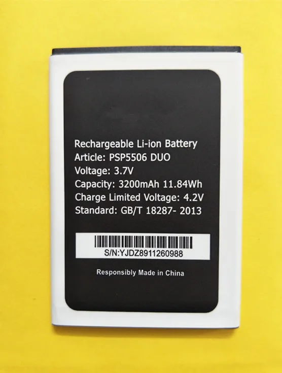 AZK 3 7 V 3200mAh Замена PSP 5506 DUO батарея для Prestigio Grace Q5 5506DUO аккумулятор мобильный телефон