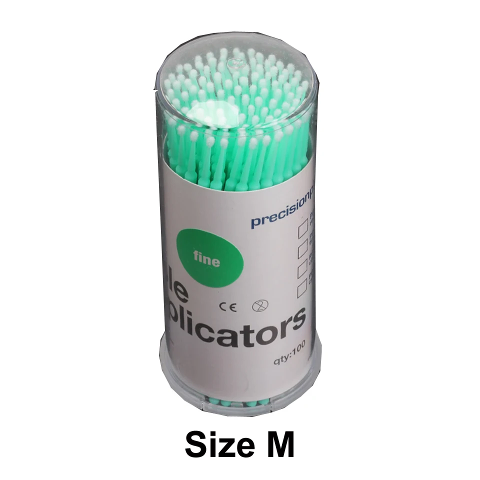 1 упаковка одноразовые хлопковые аппликаторы для наращивания ресниц|Ватные