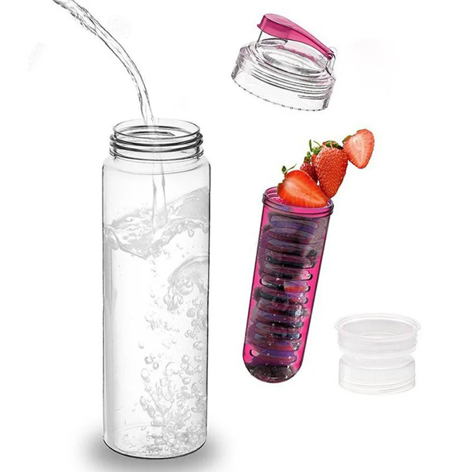 Бутылка для лимонного сока Transhome 700 мл новая модная бутылка заварки фруктов