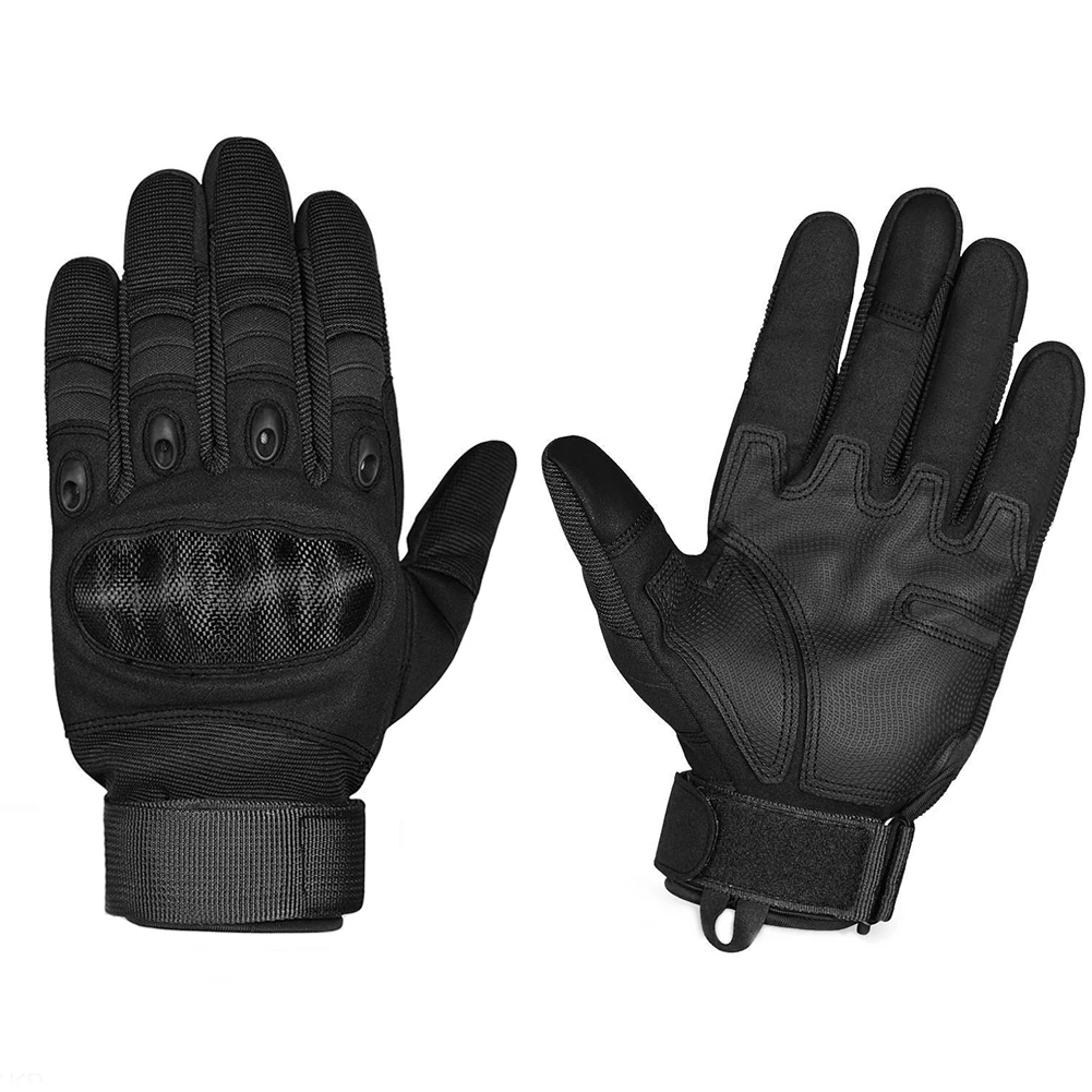 

1 Pair Touch Screen Military Gloves Paintball Airsoft Shooting Combat Anti-Skid Bicycle Hard Knuckle Full Finger Gloves