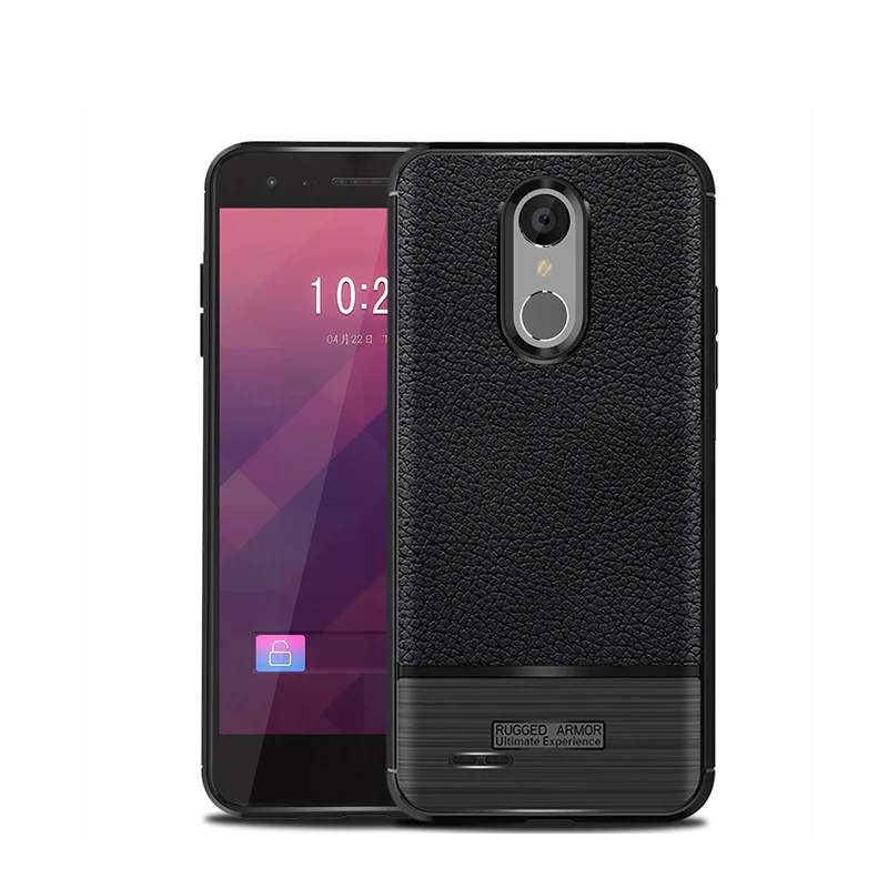 Кожаный чехол для телефона с рисунком личи LG K8 Plus 2018 тонкий Силиконовый