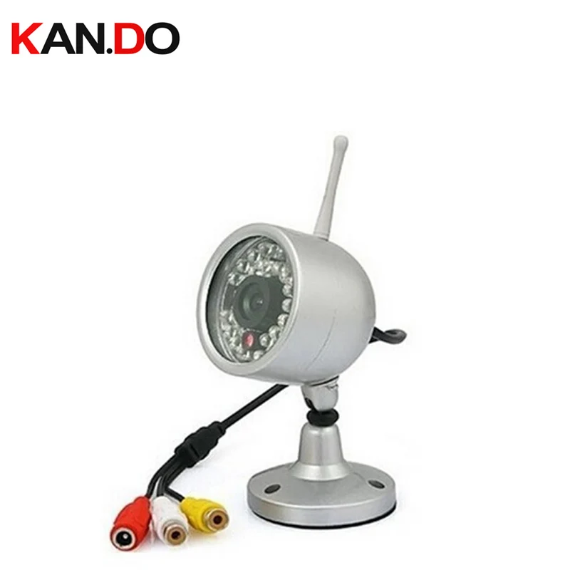 ИК светодиодный Ночное видение и водонепроницаемый 2 4G Qireless CCTV монитор Камера