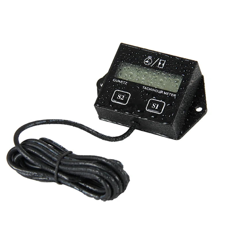 Бесплатная доставка! Цифровой сменный бензиновый двигатель счетчик часов
