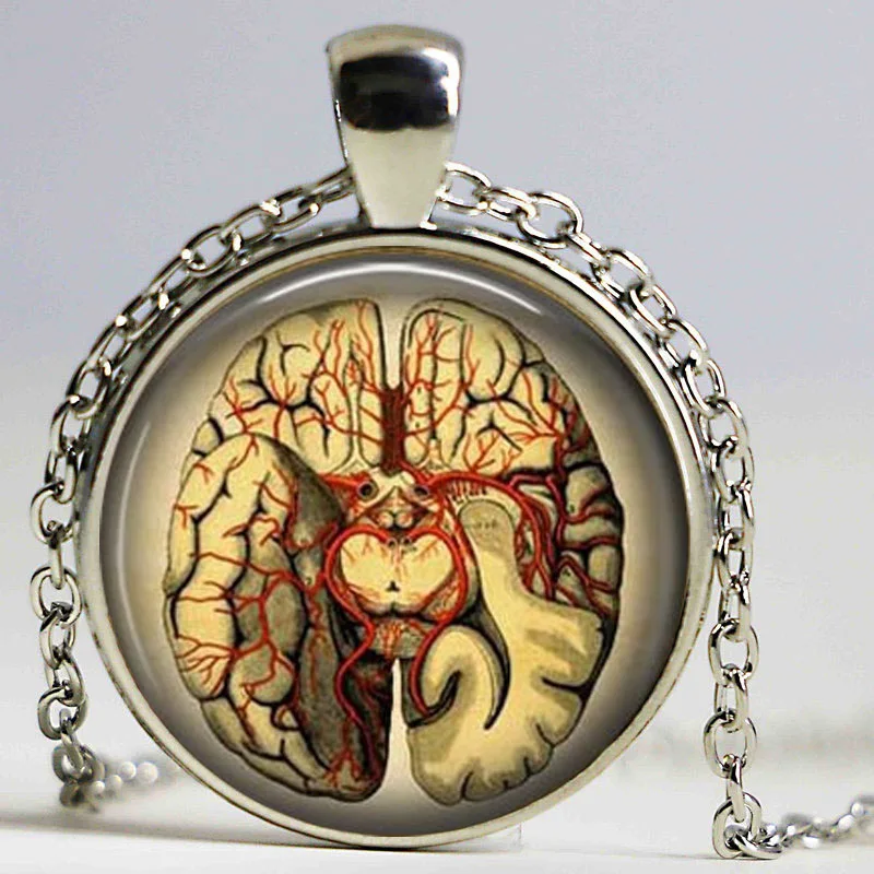 Бесплатная доставка ювелирные изделия в стиле стимпанк ожерелье с анатомическим