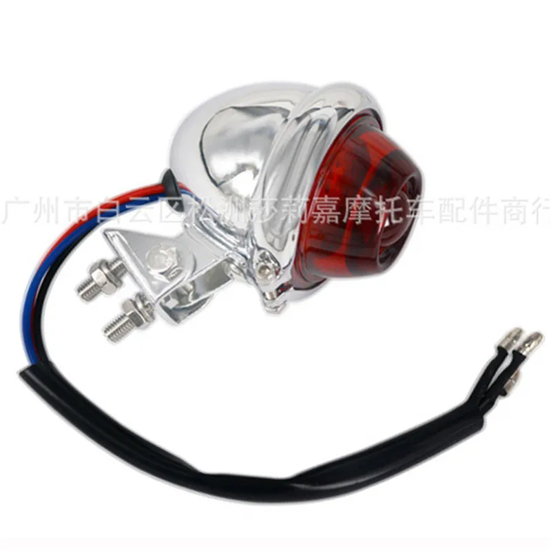 

Motorcycle Accessories Motorbike Modified Rear Brake Light Motorcycle LED Metal Brake Tail Lights for Harley Yamaha Honda
