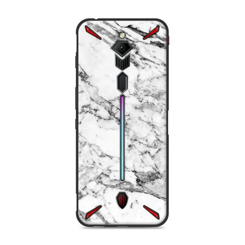 Чехол с принтом под дерево и камень для Nubia Red magic 3, Мягкая силиконовая задняя накладка из ТПУ, чехол для Nubia Redmagic 3, чехол для телефона s shell coque
