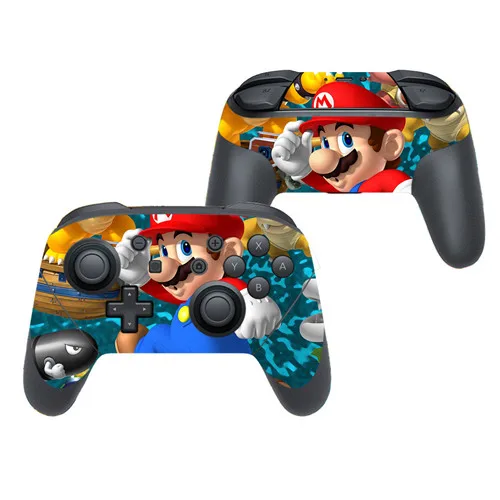 YSNSP0083 Супер Марио виниловая наклейка на кожу наклейка для nintendo Switch Pro контроллер геймпад джойпад нанд переключатель Pro наклейка на кожу s - Цвет: YSNSP0083