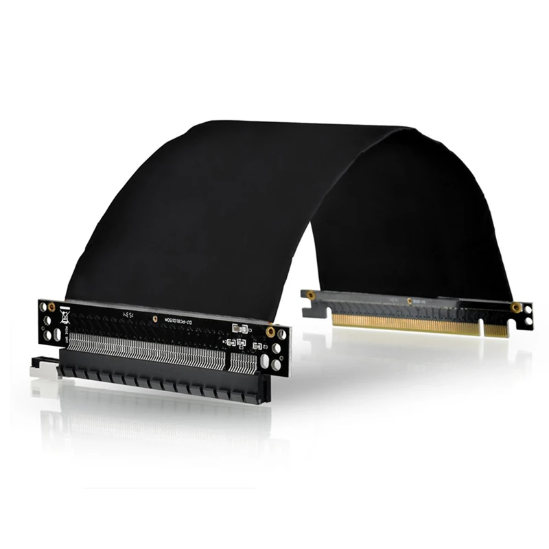 PC видеокарты PCI Express соединительный кабель Riser Card PCI-E 16X гибкий кабель удлинитель порт адаптер Высокая Скорость 24 см