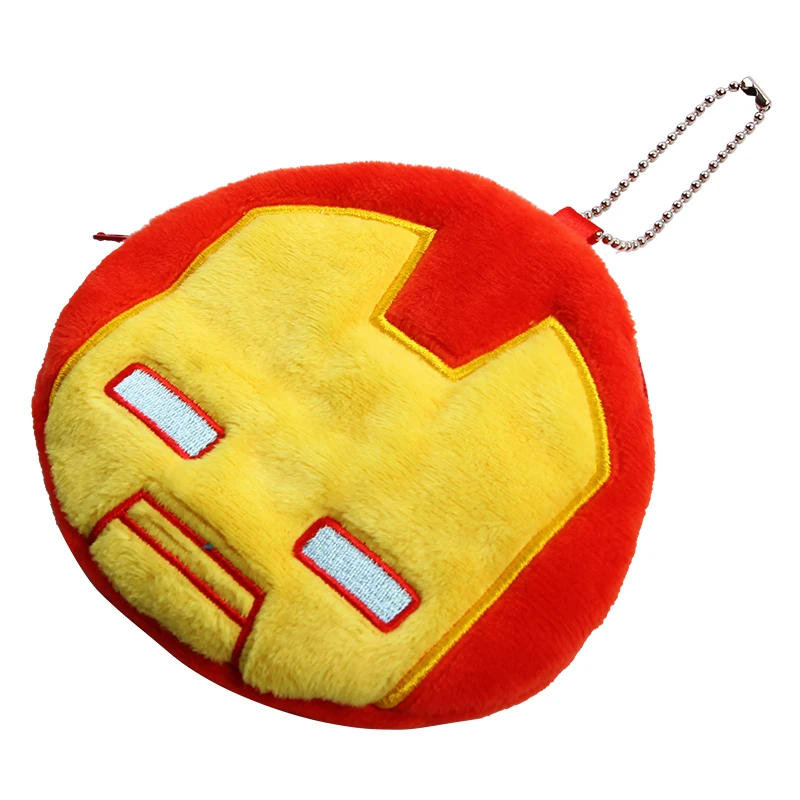Новый Кошелек для рук Disney Детский плюшевый бумажник с монетницей кошелек Марвел