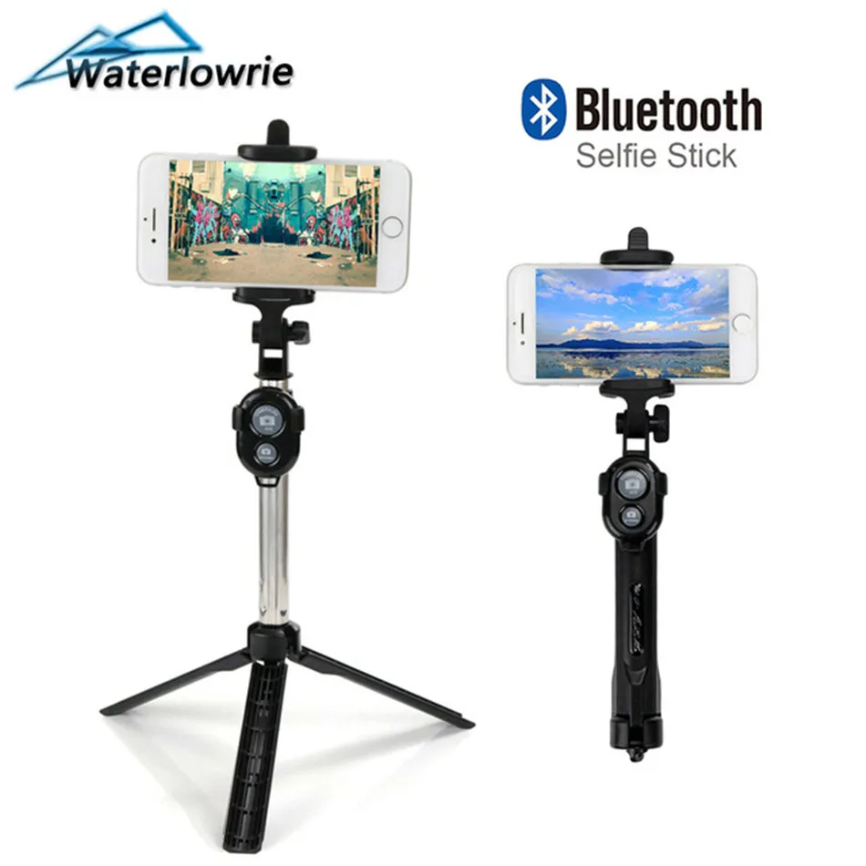 Bluetooth селфи палка Штатив монопод для iphone 6 6s 7 8 X XR XS мини Портативный держатель Selfie