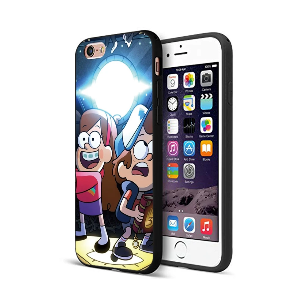 11703 Черный чехол ТПУ для iphone 5, 5s, se, 6, 6s, 7, 8 plus, x, 10, чехол для iphone XR, XS, 11 pro, MAX, чехол, mabel Gravity falks, Comic Con - Цвет: 11703